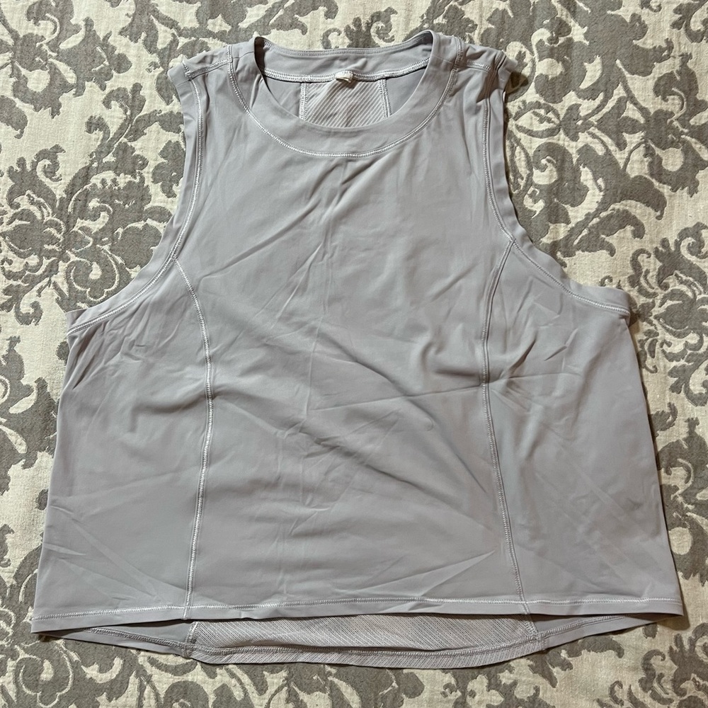 Lululemon lilac/gray tank